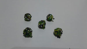 Beads Buttons Pack of 12 (BB-44001)