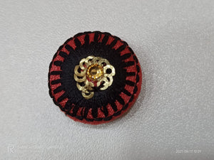 Embroidery Buttons Pack of 12 (BE-42001)