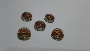 Metal Button pack of 12 (BM-40001)