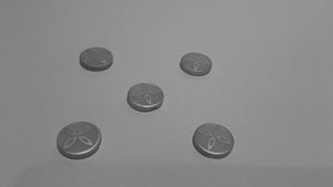 Plastic Buttons Pack of 12 (BP-41001)