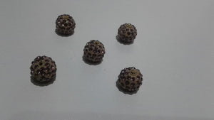 Stone Button Pack of 12 (BST-37001)