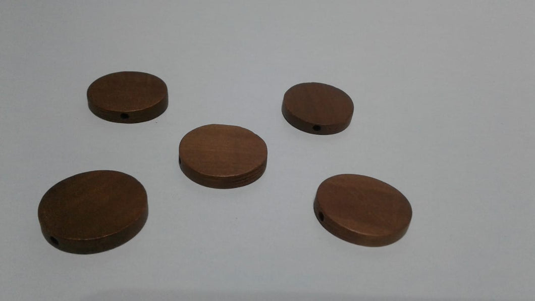 Wooden Button Pack of 12 pcs. (BW-35005)