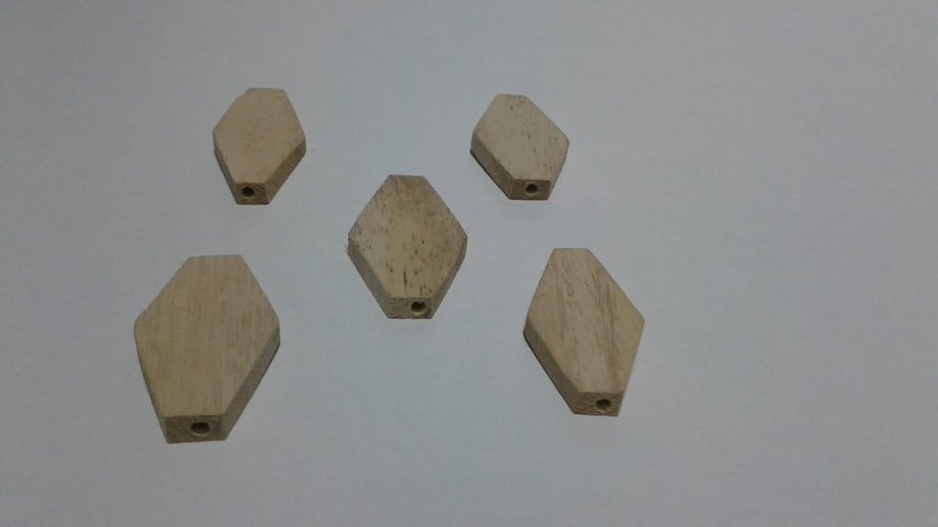 Wooden Button Pack of 12 pcs. (BW-35006)